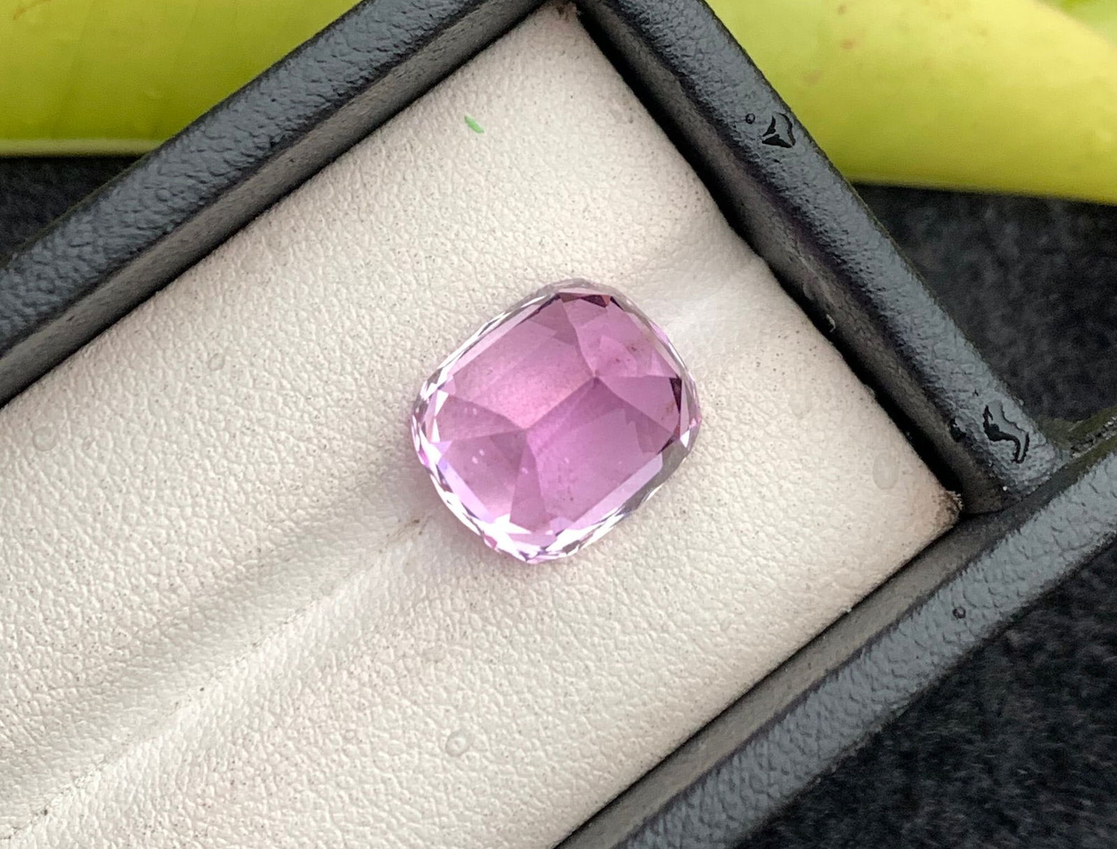 Pink Kunzite Gemstone: 12.30 Carat Cushion Cut, Afghanistan Origin - 6