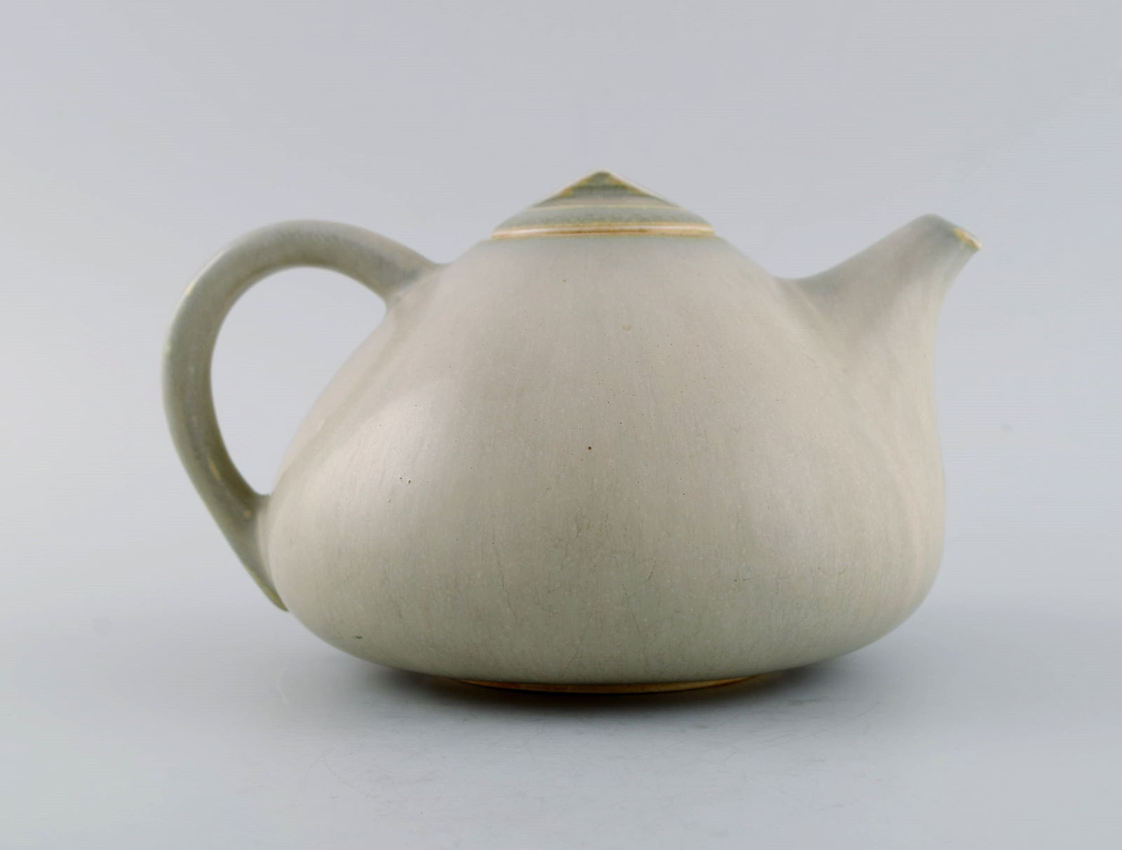 Eva Stæhr-Nielsen for Saxbo. Teapot in glazed stoneware. Mid-20th century. - 4