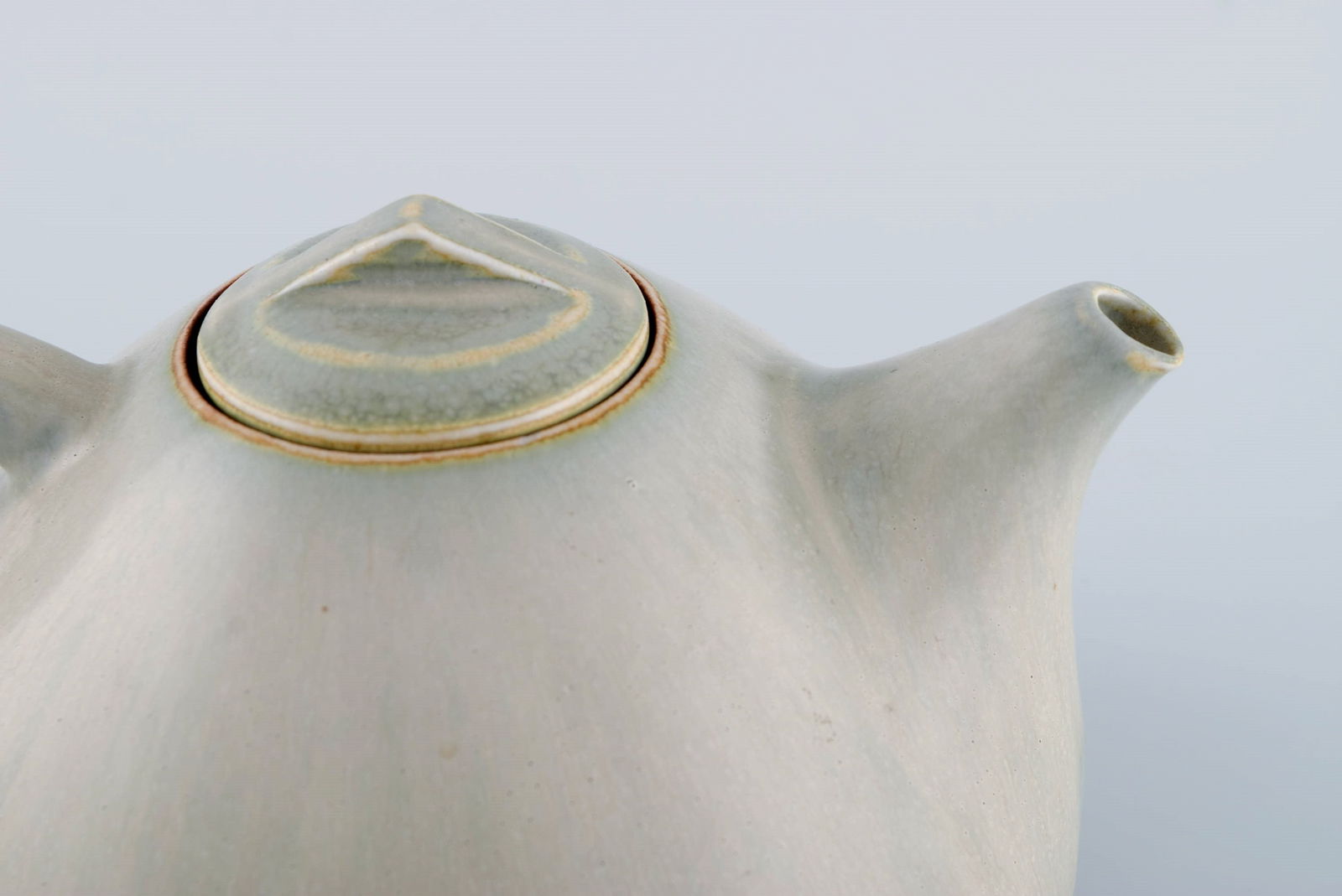 Eva Stæhr-Nielsen for Saxbo. Teapot in glazed stoneware. Mid-20th century. - 5