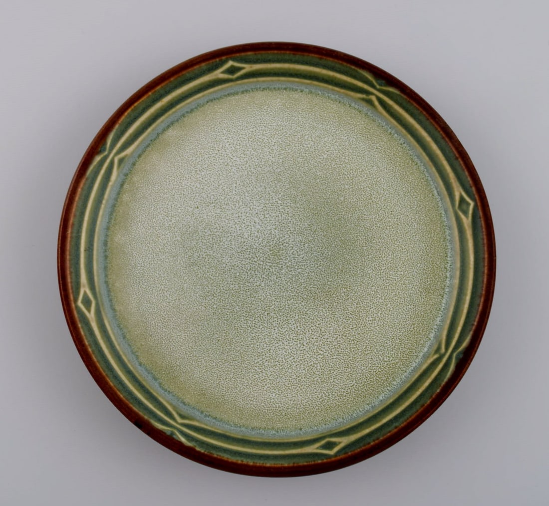 Jens H. Quistgaard (1919-2008) for Bing & Grøndahl. Rune coffee service in glazed stoneware for - 5