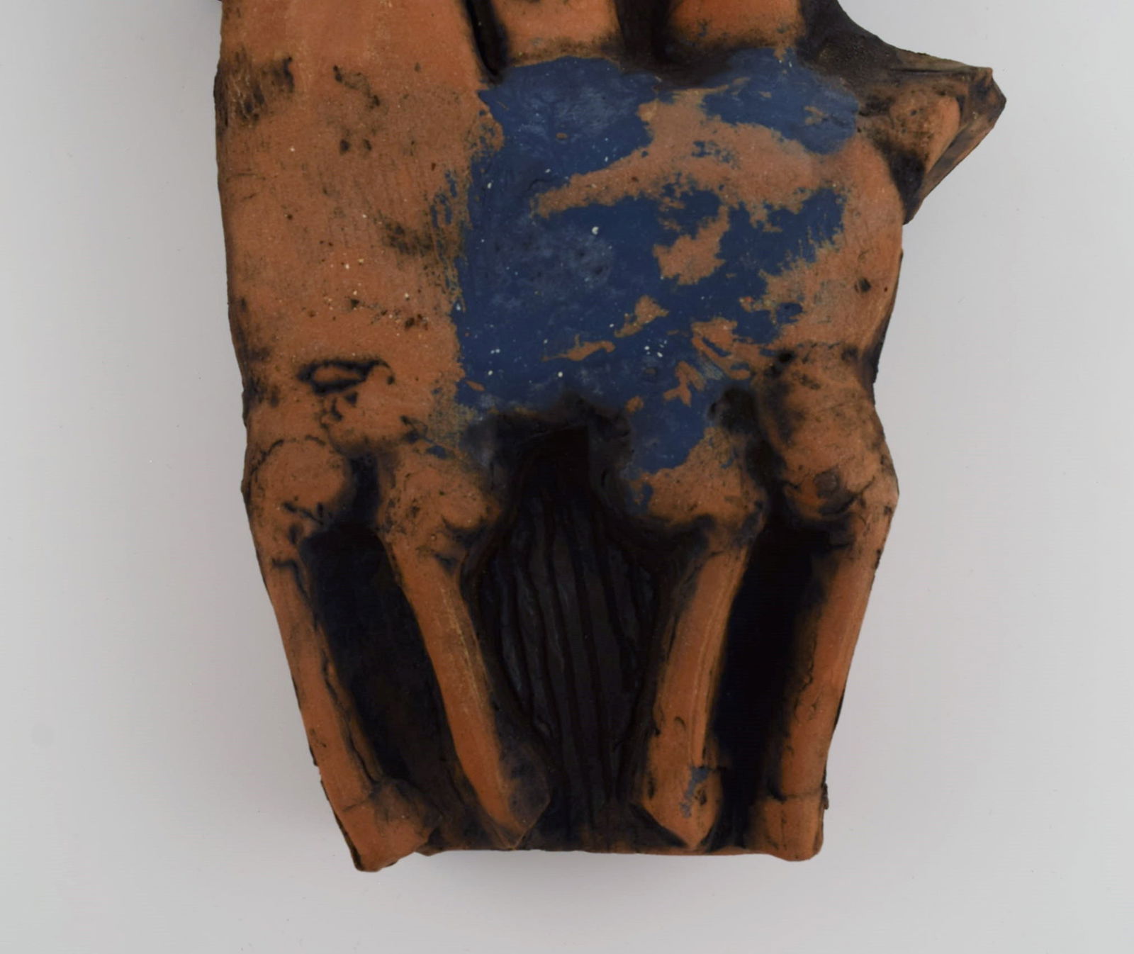 Niels Helledie (b. 1927), Denmark. Unique sculpture / wall relief in hand-painted and glazed - 3