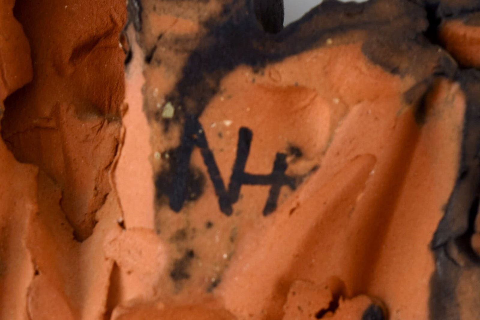 Niels Helledie (b. 1927), Denmark. Unique sculpture / wall relief in hand-painted and glazed - 7