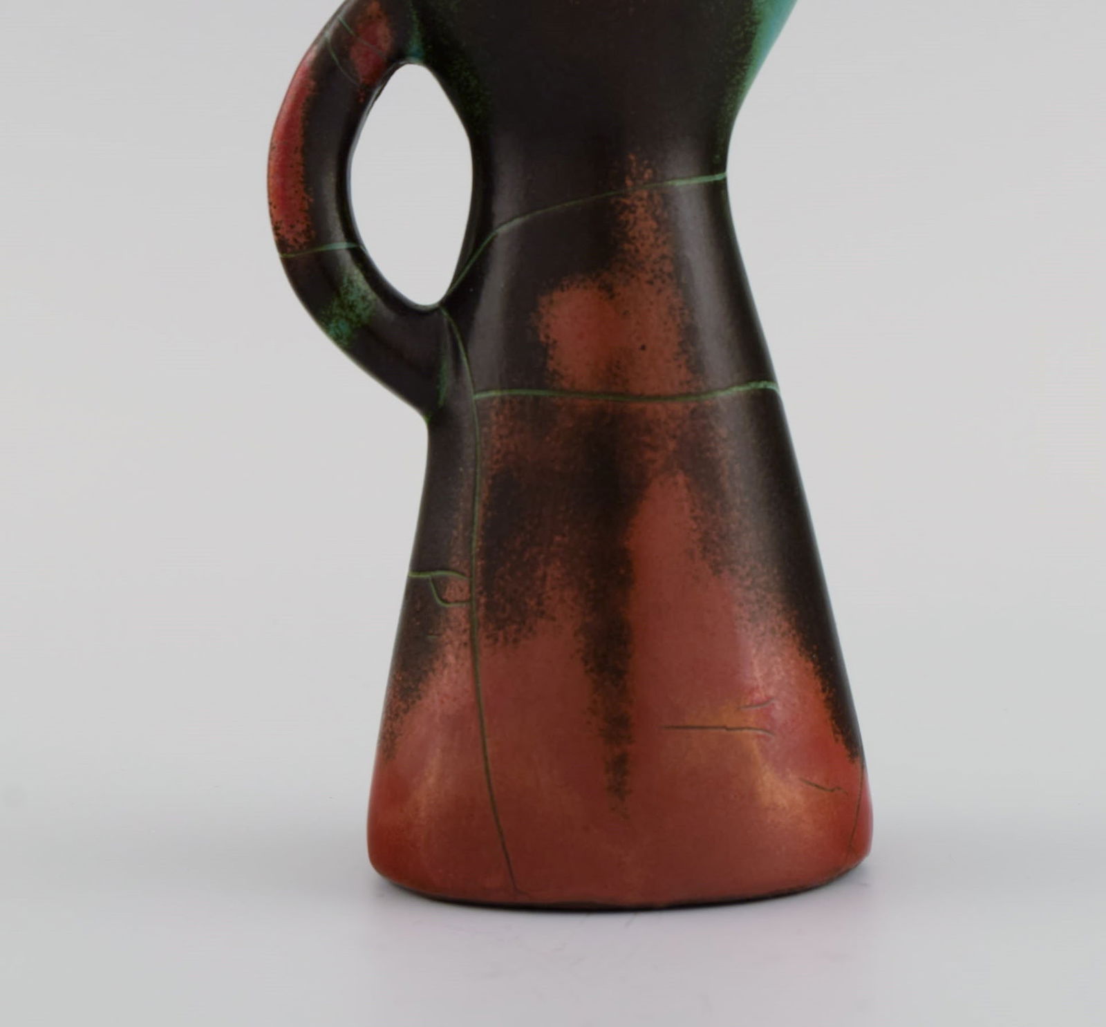 Paul Dresler (1879-1950) for Grotenburg, Germany. Jug in glazed stoneware. Beautiful crackle glaze - 4