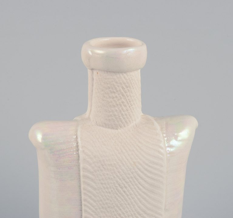 Suzanne Öhlén (born 1953) for Rörstrand, Sweden. Porcelain vase with glaze in light - 5