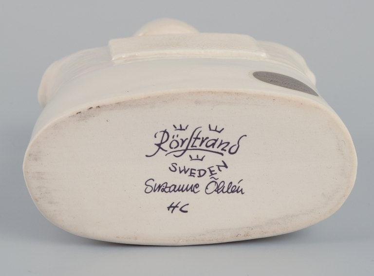 Suzanne Öhlén (born 1953) for Rörstrand, Sweden. Porcelain vase with glaze in light - 8