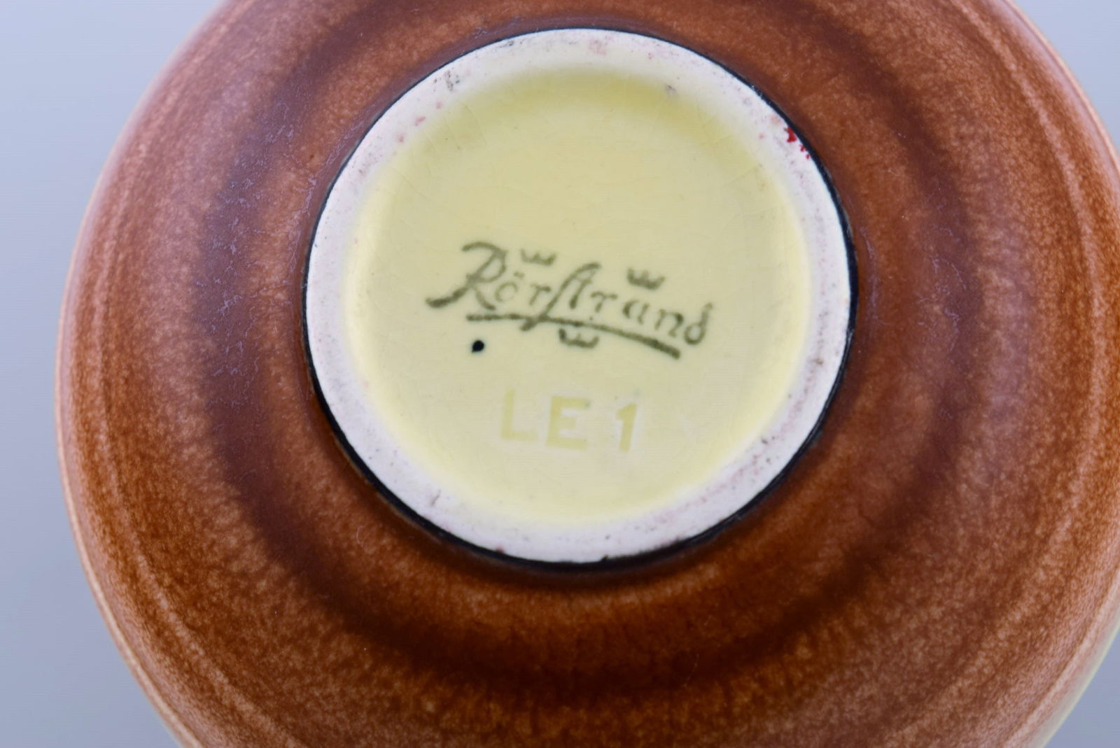 Gertrud Lönegren (1905–1970) for Rörstrand. Two round vases in glazed ceramics. - 6