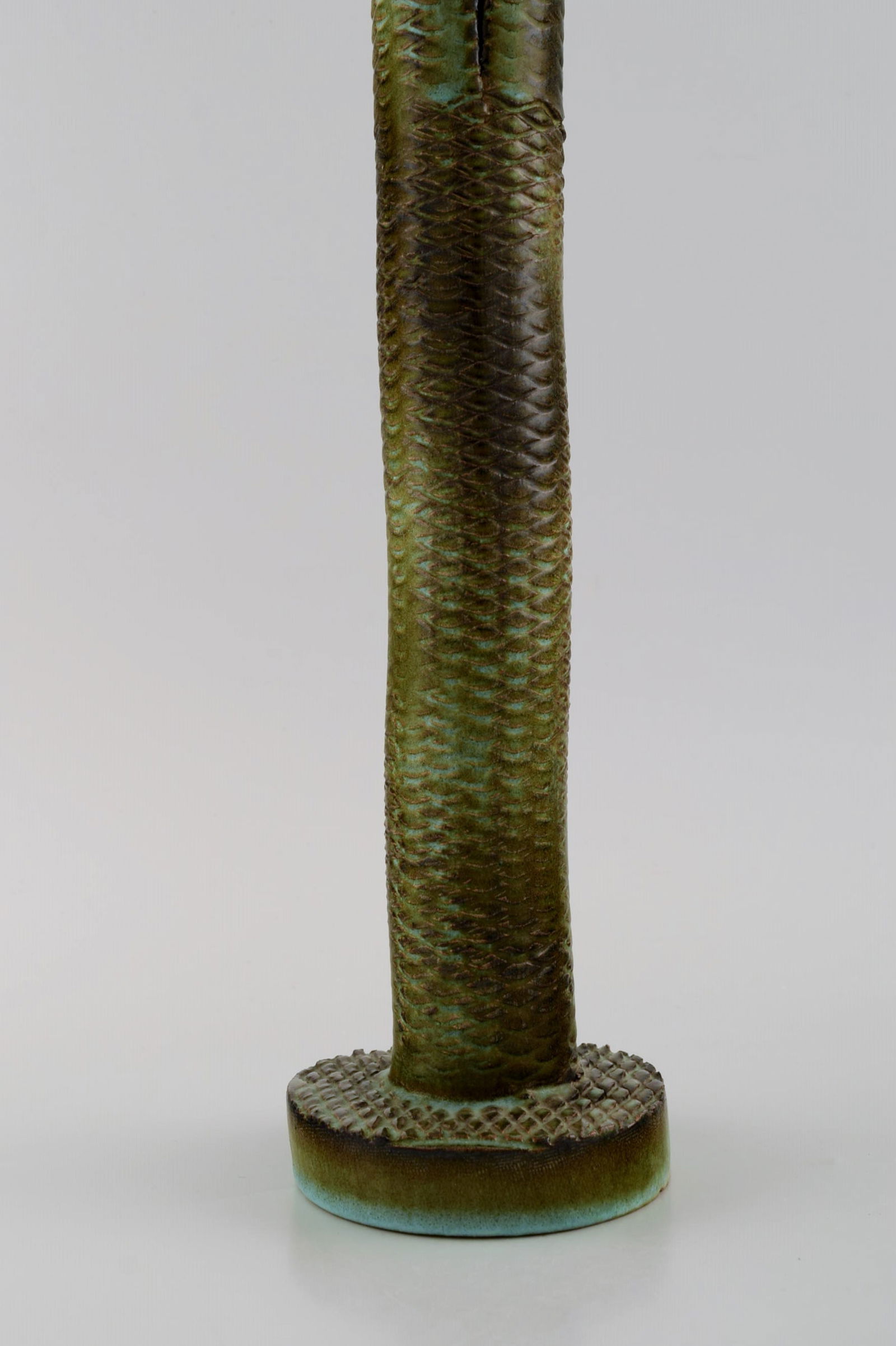 Francis Milici (b. 1952) for Vallauris. Organically shaped unique vase in glazed ceramics. Beautiful - 4