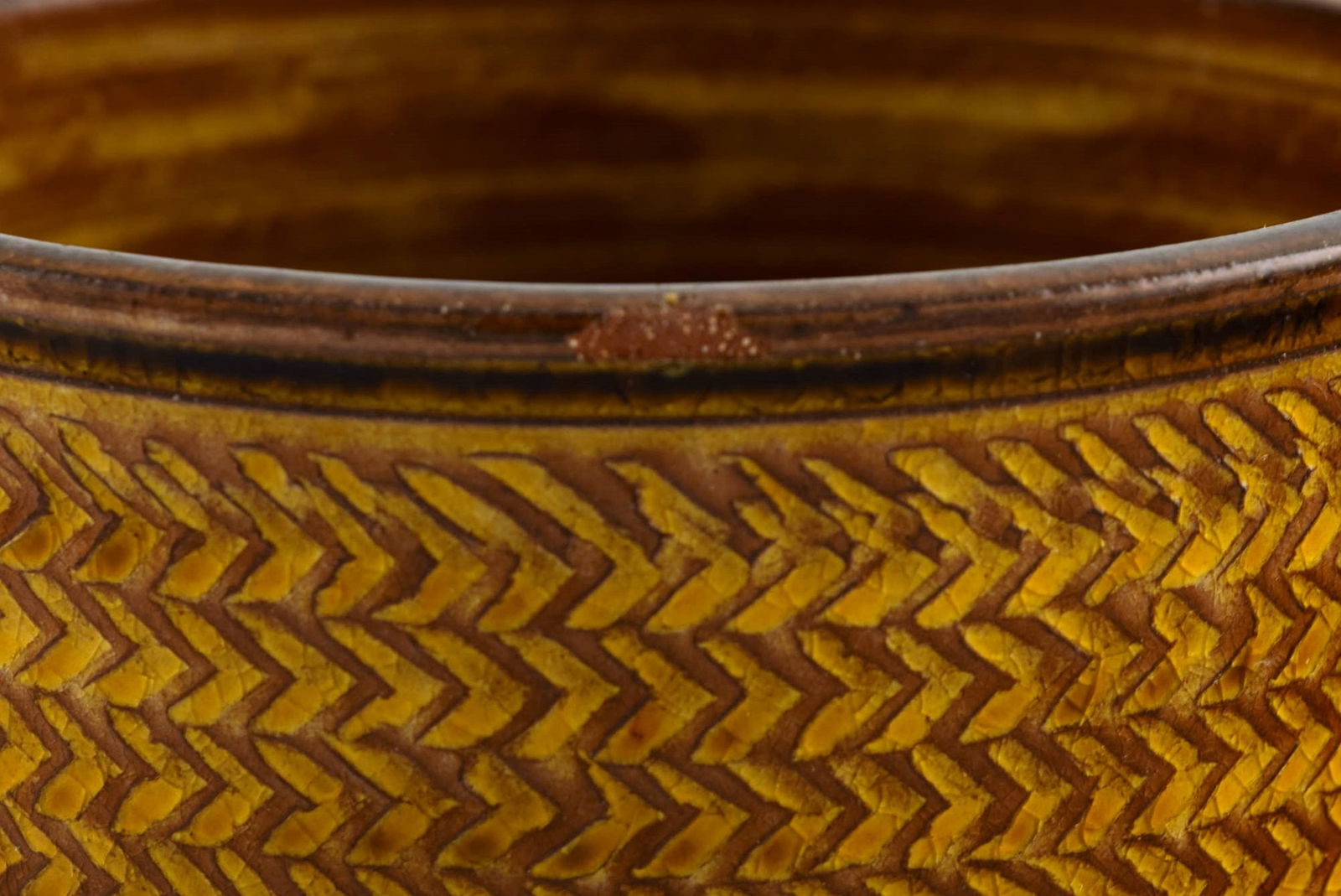 Nils Kähler (1906-1979) for Kähler. Vase in partially glazed stoneware. Beautiful glaze in - 6