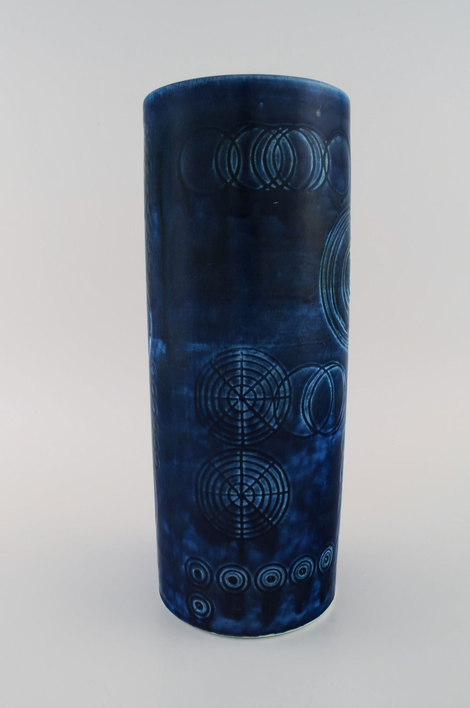 Olle Alberius for Rörstrand. Two large Sarek vases in glazed ceramics. Swedish design, 1960s / - 3