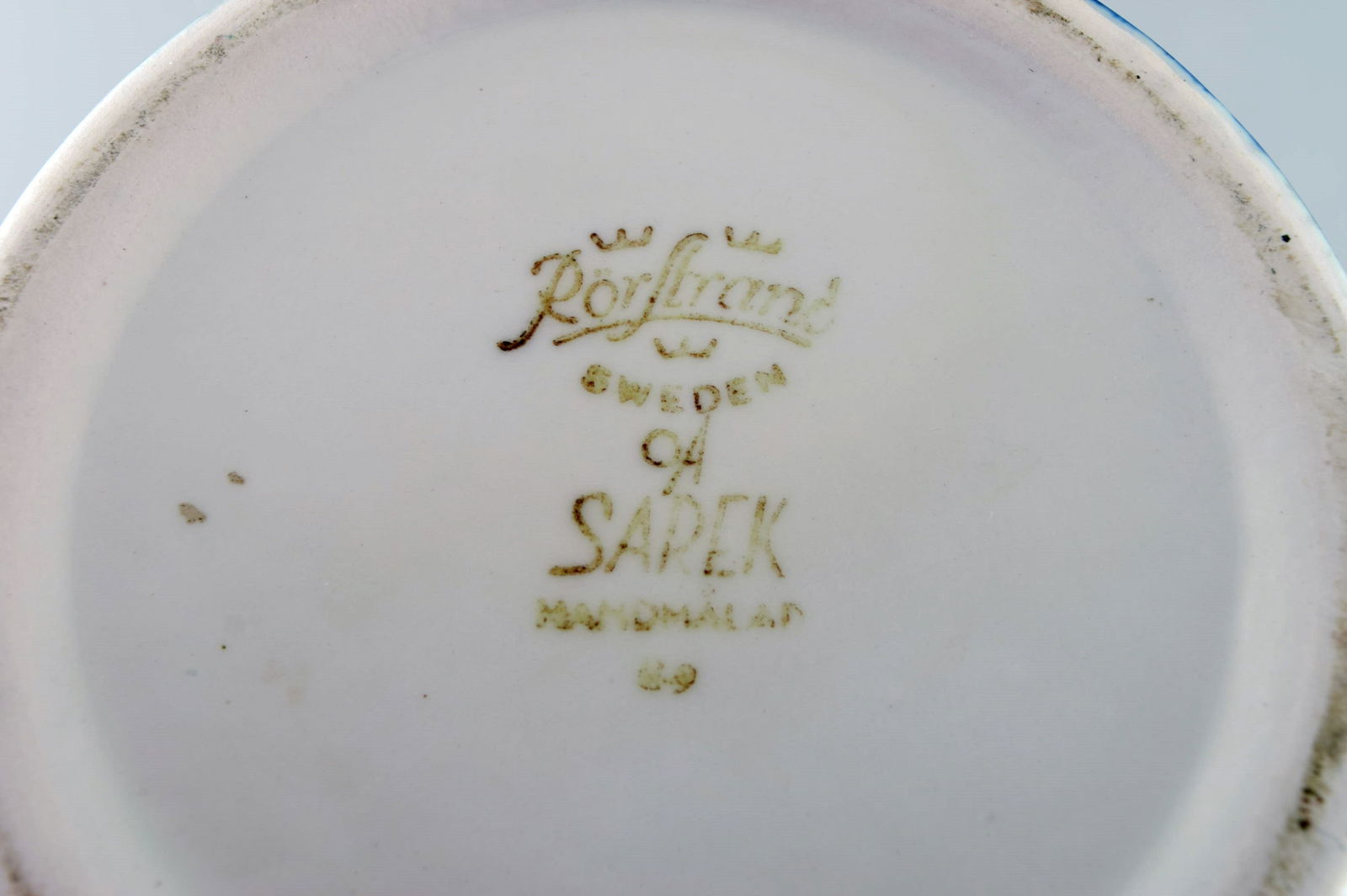 Olle Alberius for Rörstrand. Two large Sarek vases in glazed ceramics. Swedish design, 1960s / - 5