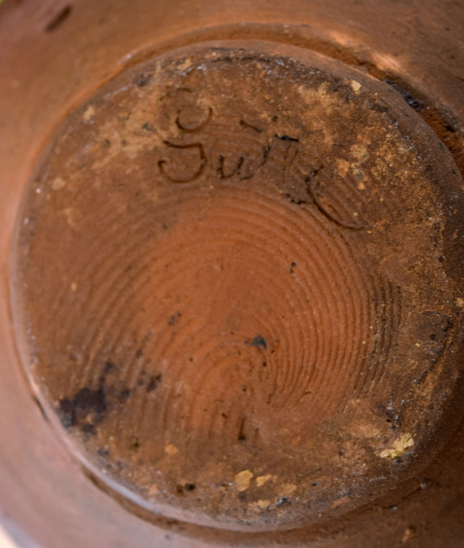 Gutte Eriksen (1918-2008), own workshop. Ear bowl with handles in glazed stoneware. Danish design, - 8