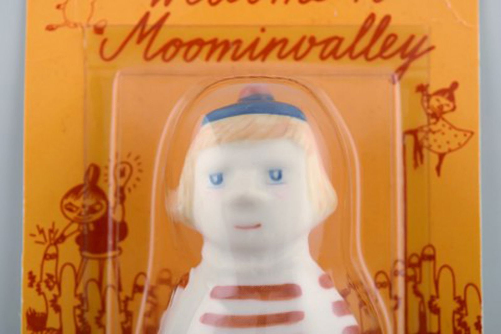 Arabia, Finland. Rare Tuu-Tikki figure from The Moomins in stoneware. Late 20th century. In original - 2