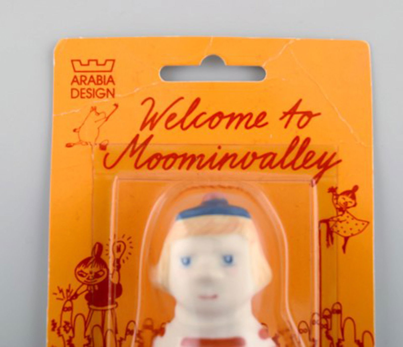 Arabia, Finland. Rare Tuu-Tikki figure from The Moomins in stoneware. Late 20th century. In original - 4