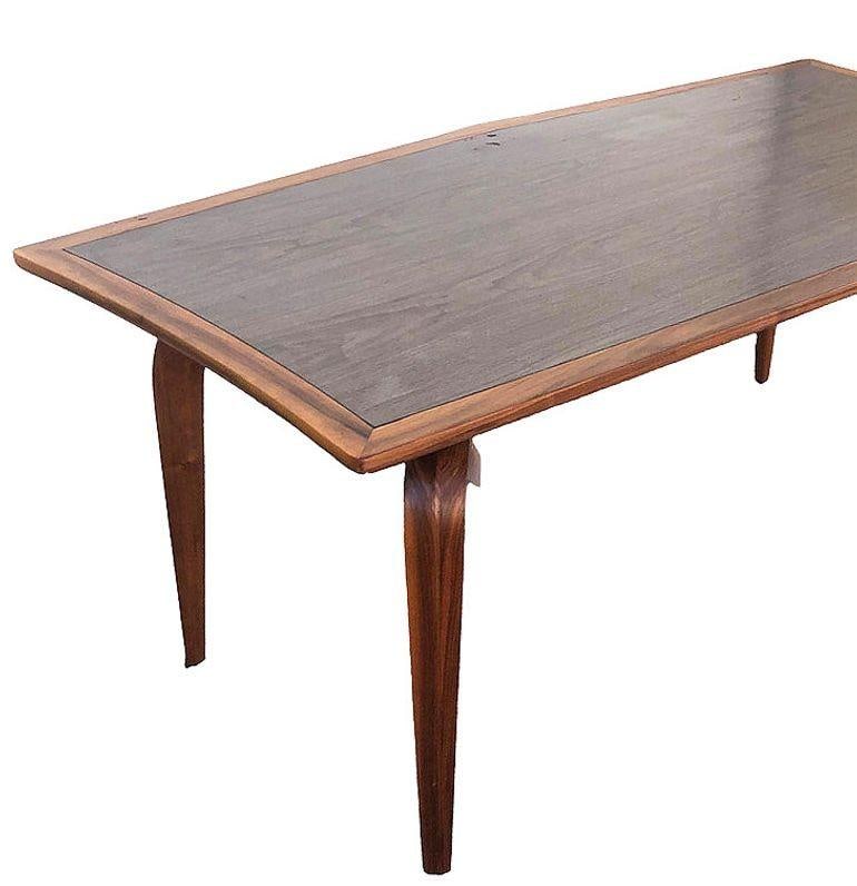Mid-Century Walnut Dining Table by Maurice Bailey for Monteverdi Young - 10