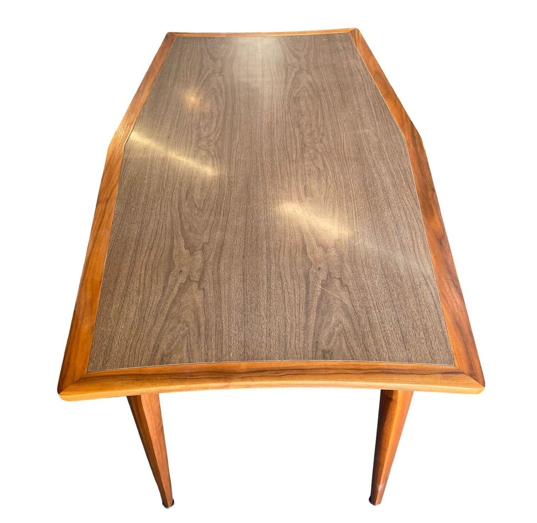 Mid-Century Walnut Dining Table by Maurice Bailey for Monteverdi Young - 12