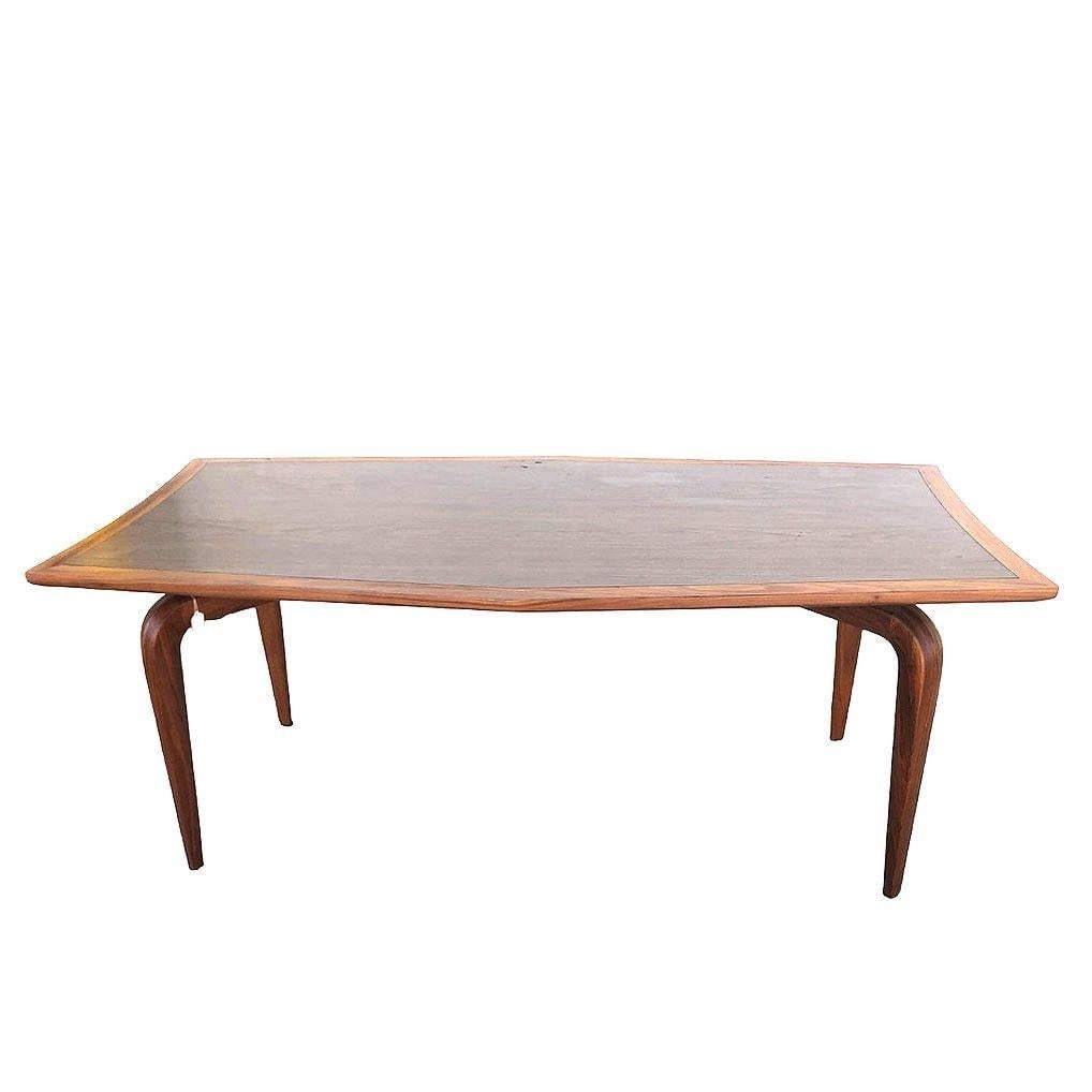 Mid-Century Walnut Dining Table by Maurice Bailey for Monteverdi Young - 20
