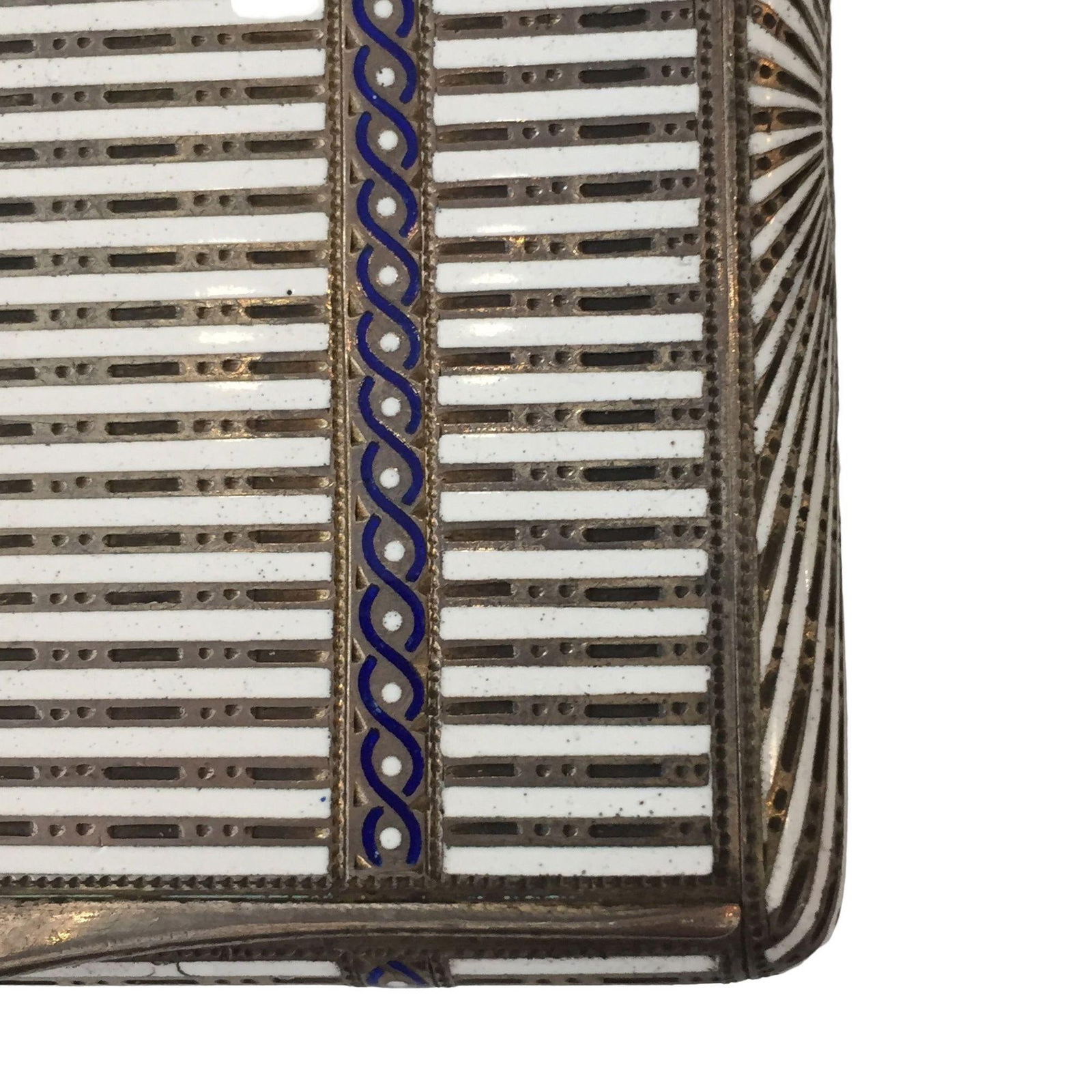 Art Deco Sterling Silver Compact Case by Aage Hjalmer Steenberg, Denmark, 1934 - 14