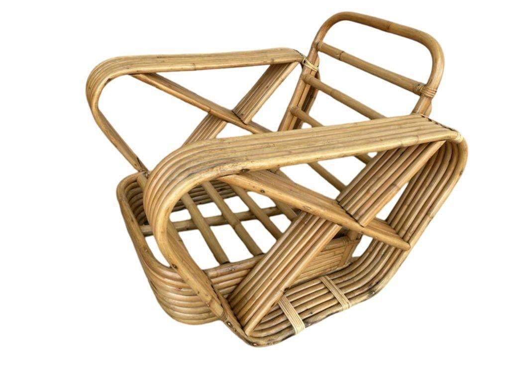 Restored Six-Strand Square Pretzel Sofa & Lounge Chair Livingroom Set - 18