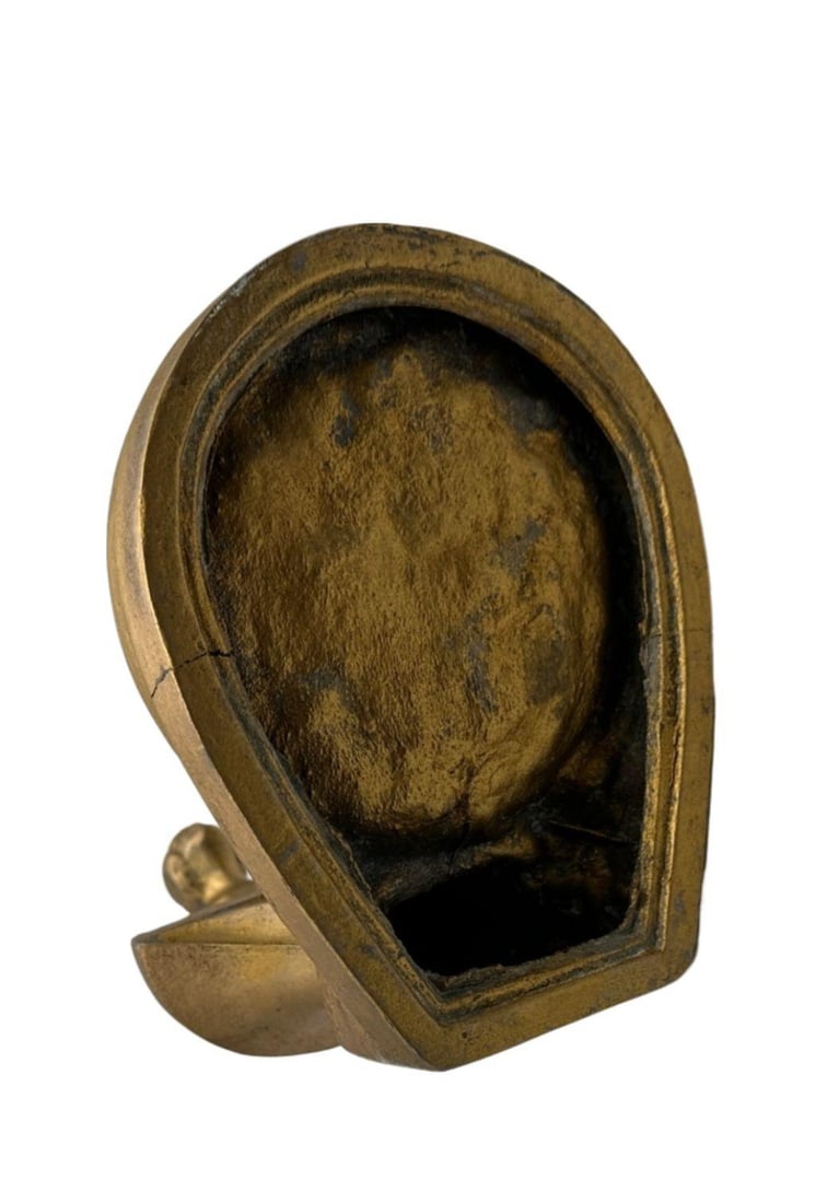 Art Deco Nude Woman Seated at Pool Bronze & Crystal Sculpter Ashtray by Nuart - 11