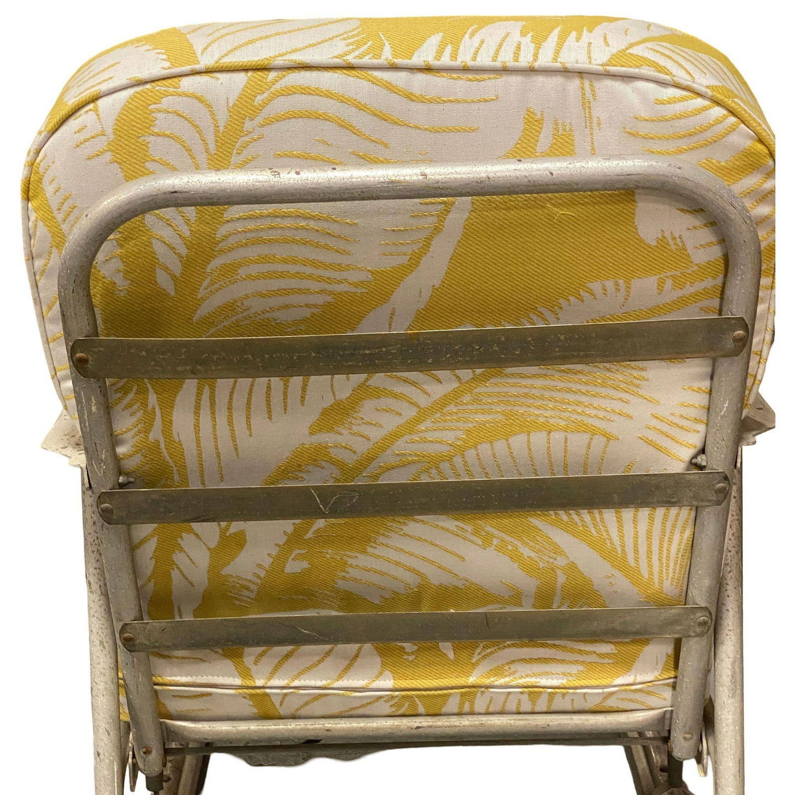 Mid-Century Aluminum Patio/Outdoor Lounge Chair w/ Ski Legs - 12