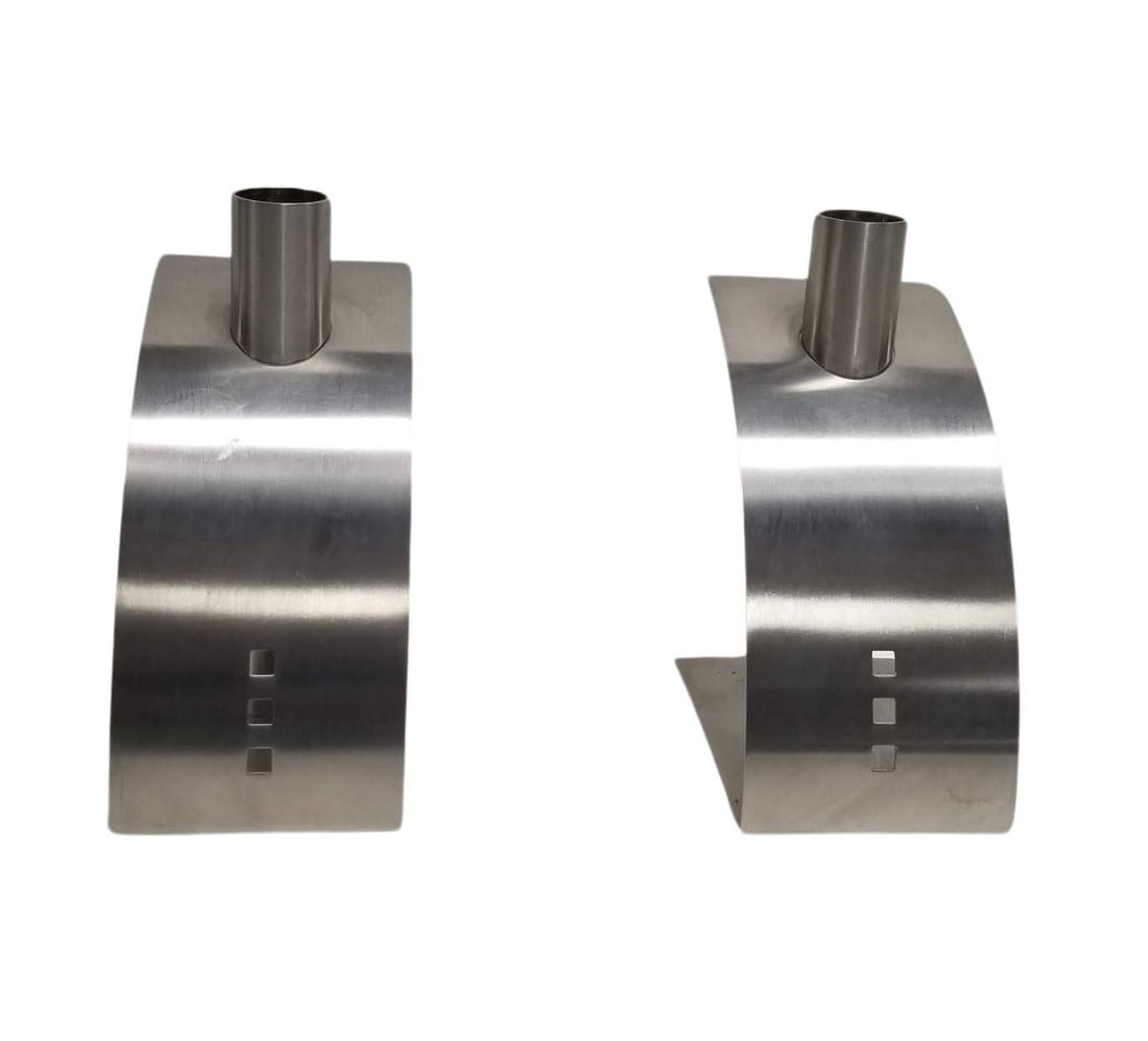 Vintage Arch Candlestick holders by ZACK - Pair - 3