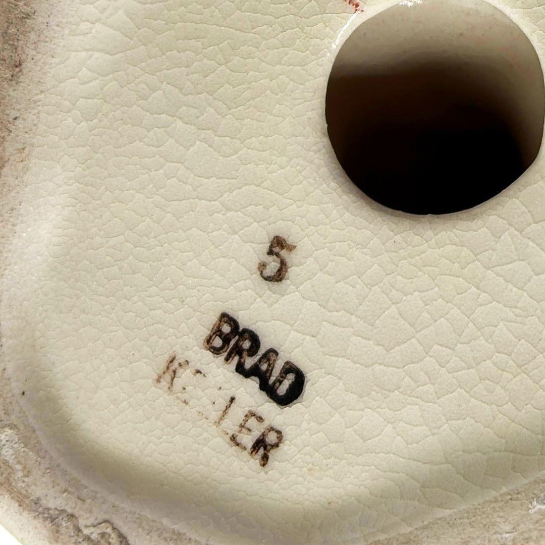 Rare Mid-Century Double Pink Flamingo Ceramic Tabletop Statue By Brad Keeler - 6