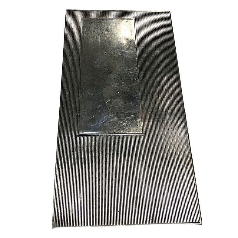 German Art Deco Sterling Silver& Mahogany Cigar Box by Dunhill - 17