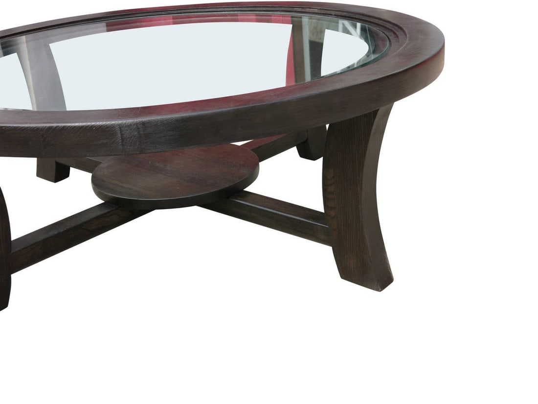Paul Frankl Black Stepped Coffee Table for Brown Saltman - 8