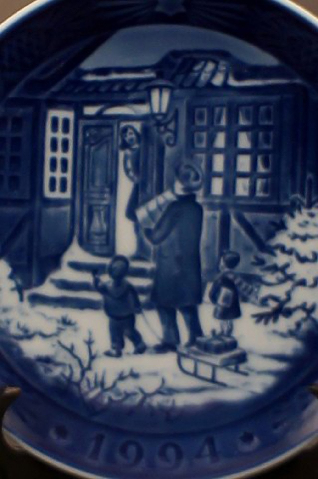 Royal Copenhagen Christmas and memorial plates. 5 pcs. in stock. - 2