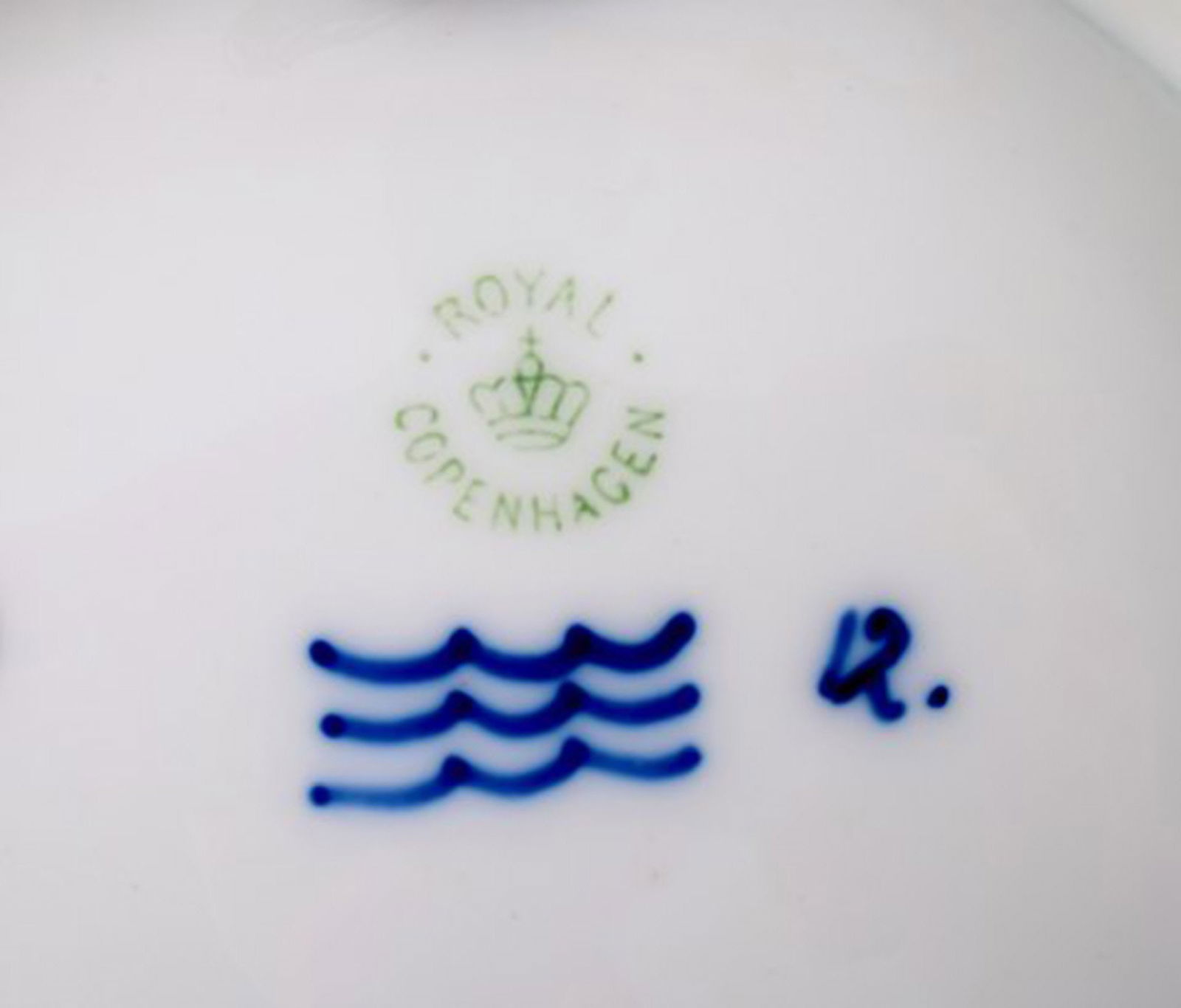 Rare Royal Copenhagen commemorative / jubilee plate. Aarsmøde 1905. Annual Meeting 1905. - 2