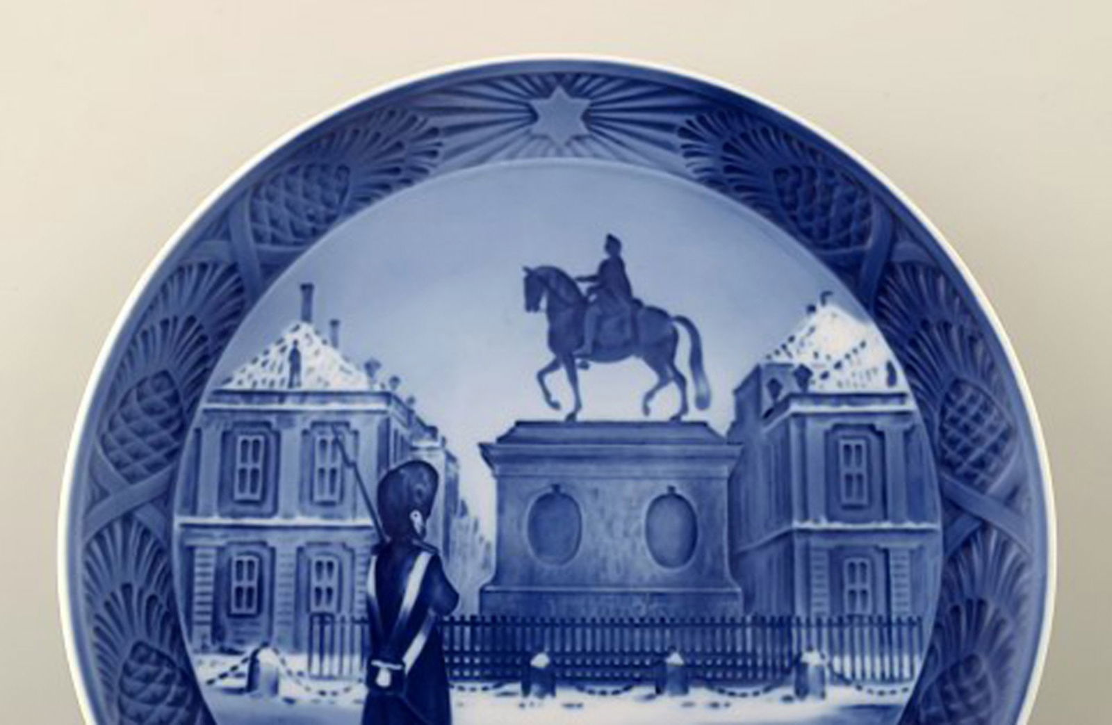 Royal Copenhagen, Christmas plate from 1954. - 2