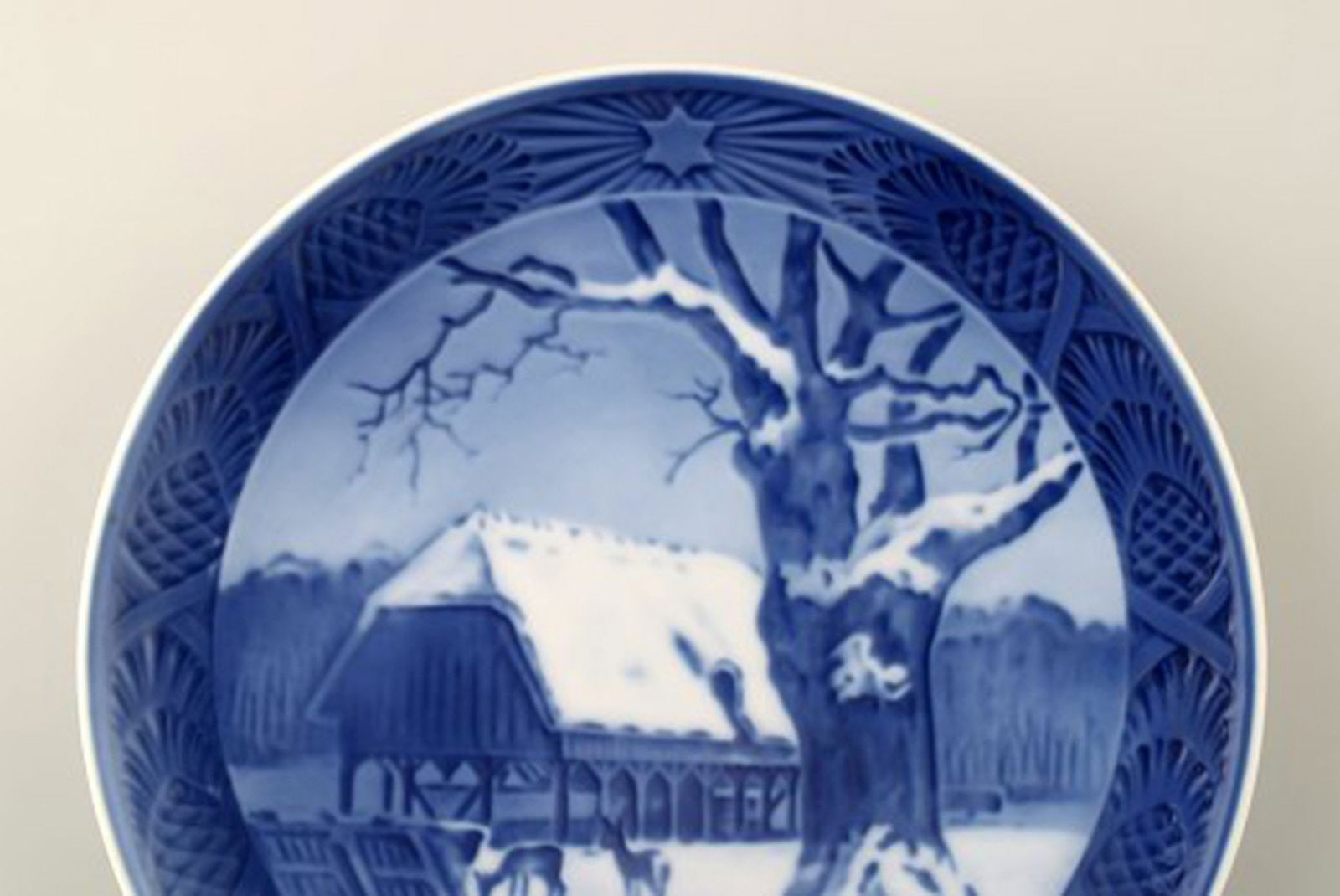 Royal Copenhagen, Christmas plate from 1952. - 2
