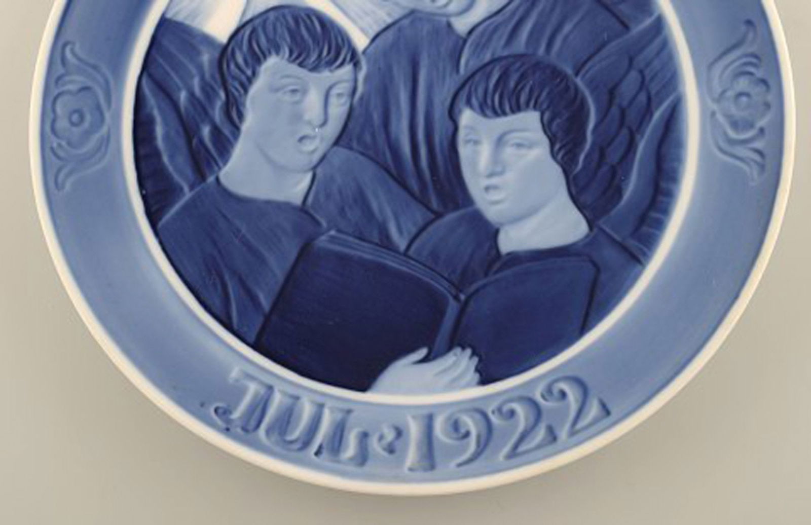 Royal Copenhagen, Christmas plate from 1922. - 3