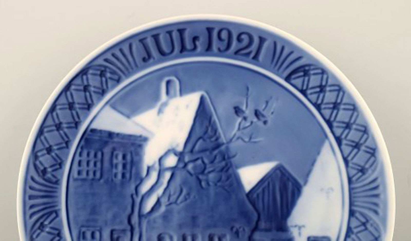 Royal Copenhagen, Christmas plate from 1921. - 2