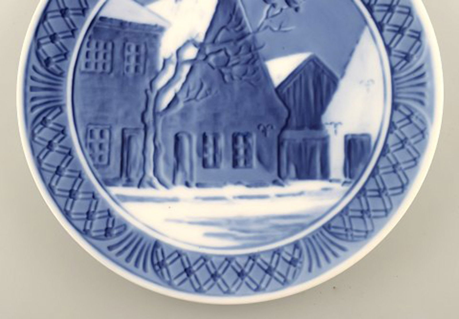 Royal Copenhagen, Christmas plate from 1921. - 3