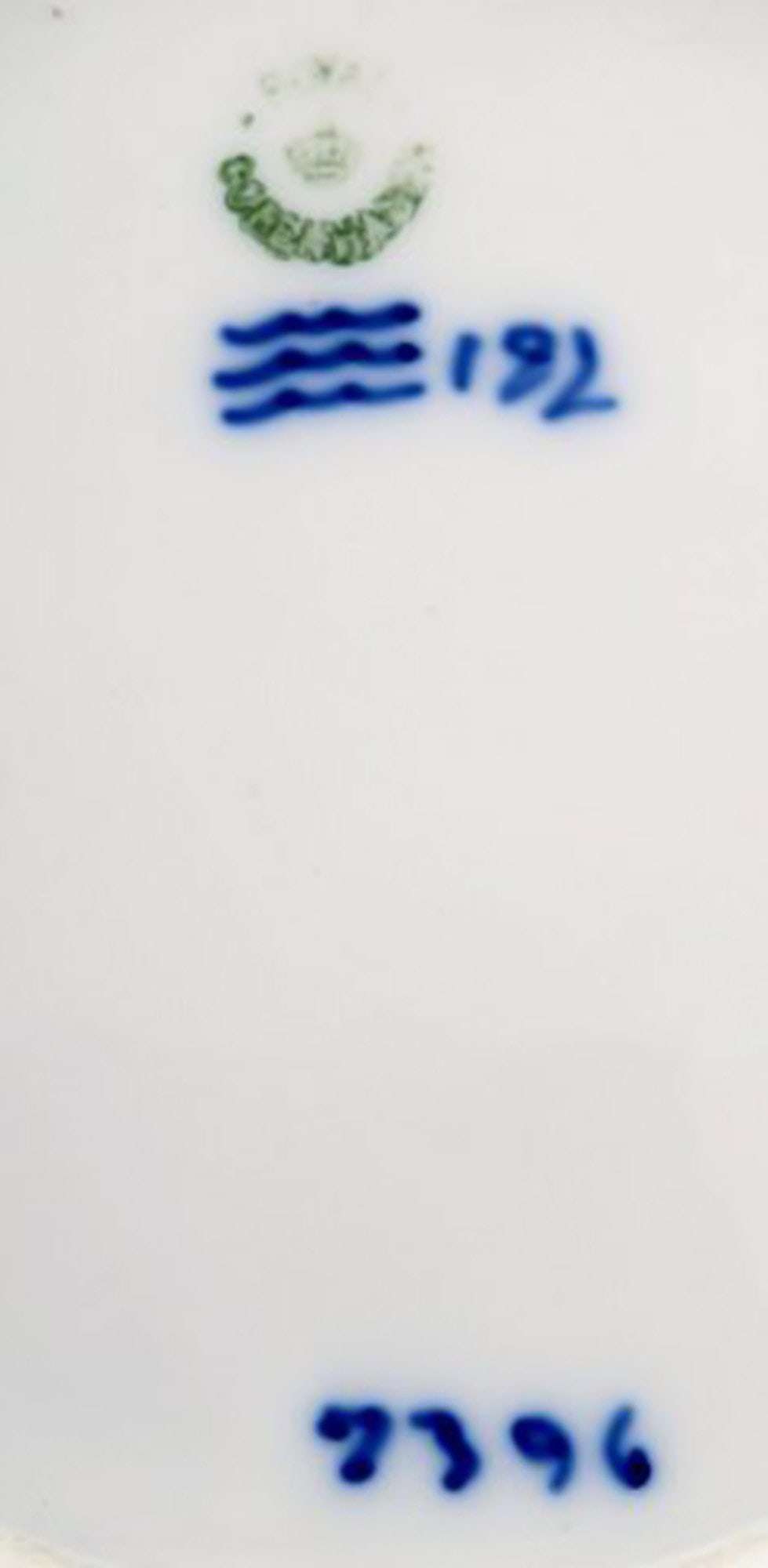 Royal Copenhagen, Christmas plate from 1921. - 4