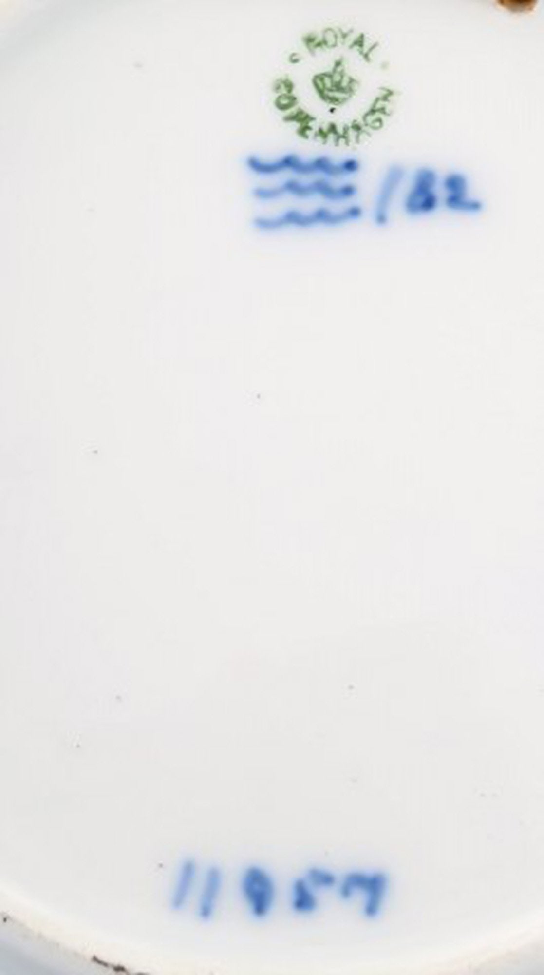 Royal Copenhagen, Christmas plate from 1919. - 4