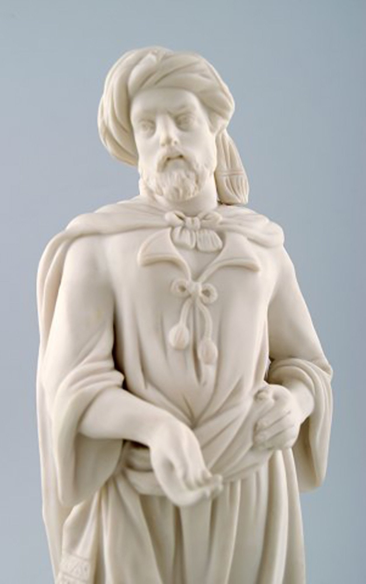 Figure of ottomans in biscuit. - 5