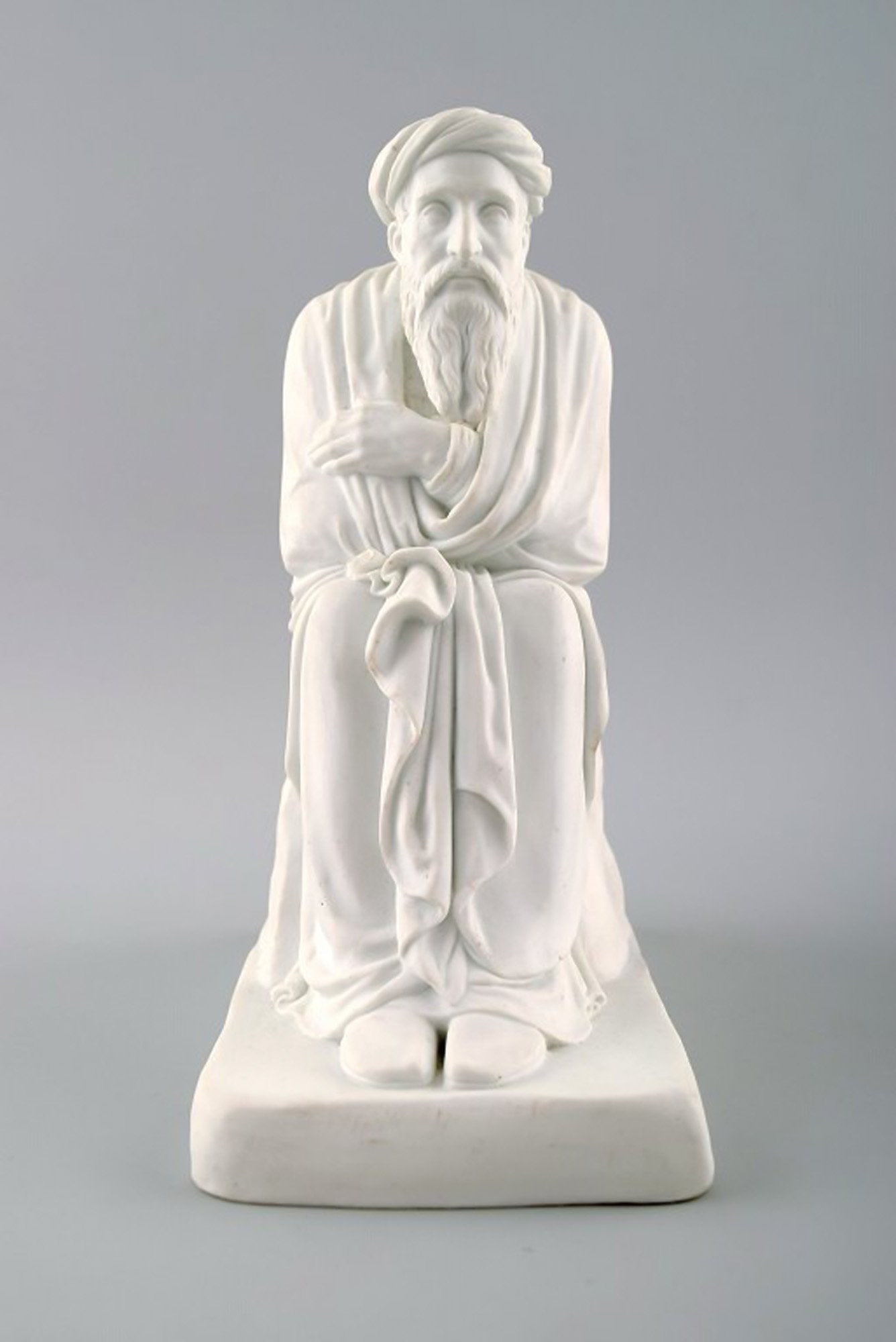 B & G / Bing & Grondahl Bisque figure after Thorvaldsen. (1 of 7)