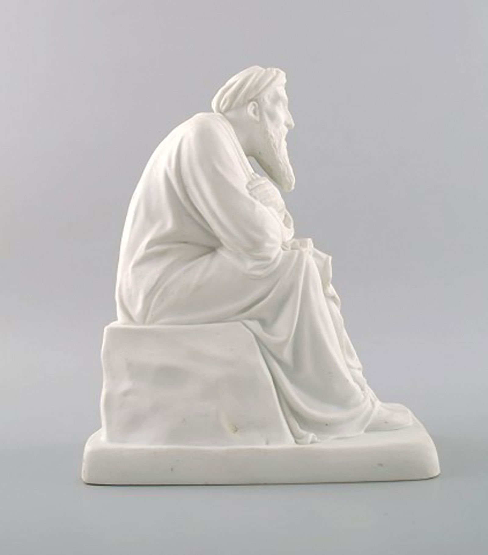 B & G / Bing & Grondahl Bisque figure after Thorvaldsen. - 4