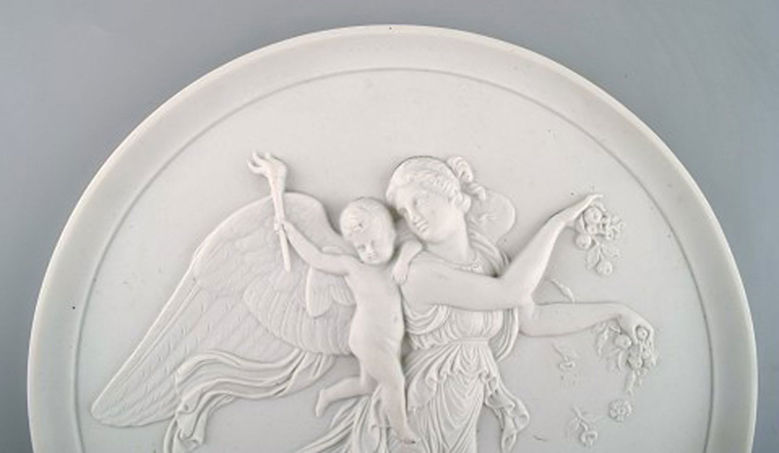 B&G (Bing & Grondahl) biscuit plate by Thorvaldsen, app. 1880. - 2