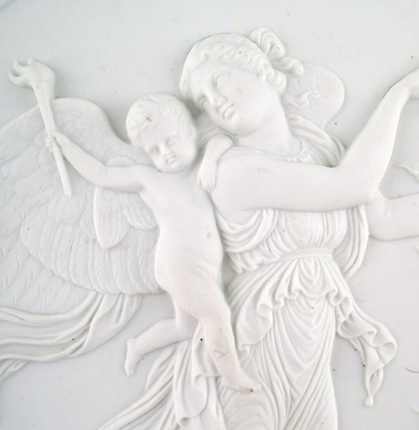 B&G (Bing & Grondahl) biscuit plate by Thorvaldsen, app. 1880. - 4