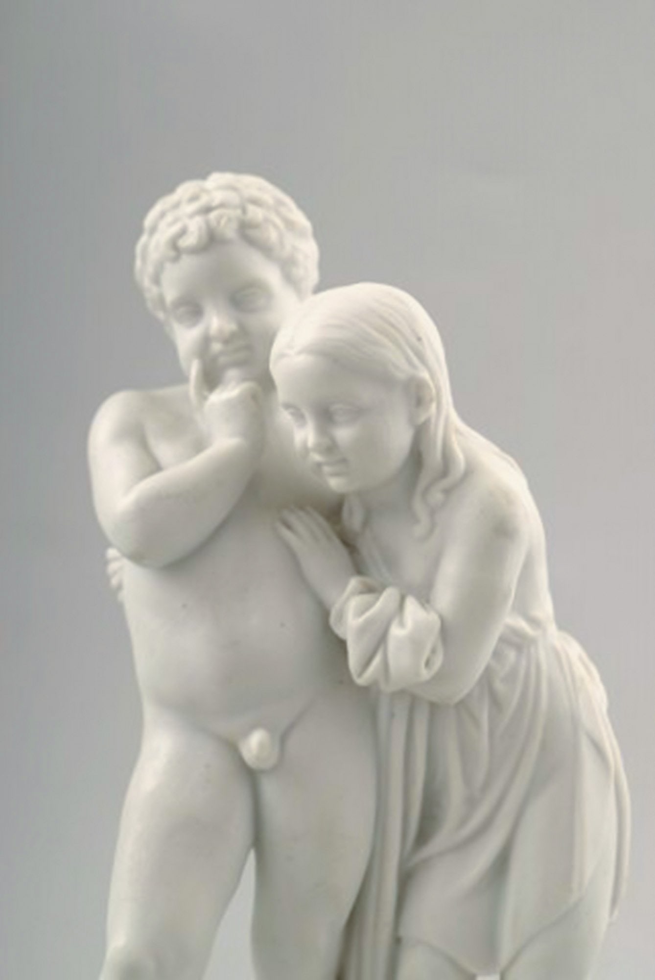 Antique B&G (Bing & Grondahl) Rare biscuit figure. - 2