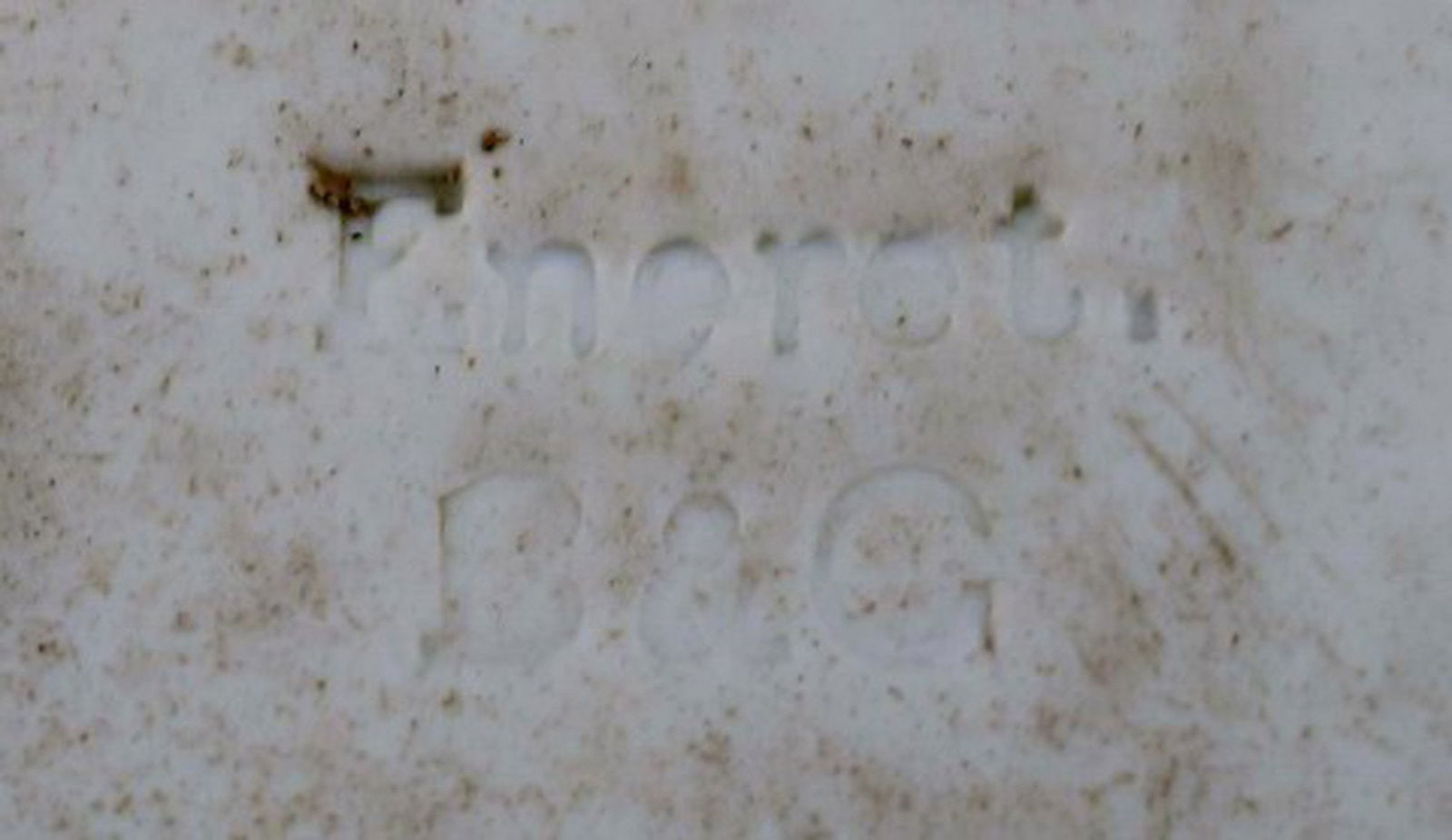 Antique B&G (Bing & Grondahl) Bisque Plate after Thorvaldsen. - 5