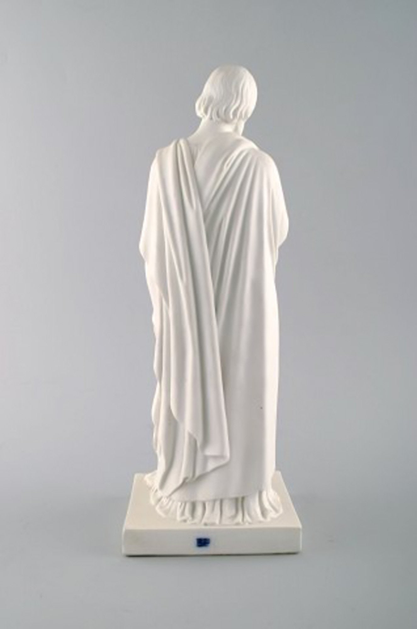 Antique and rare Royal Copenhagen sculpture in biscuit. Sculpture after Thorvaldsen. Ca. 1870. - 6