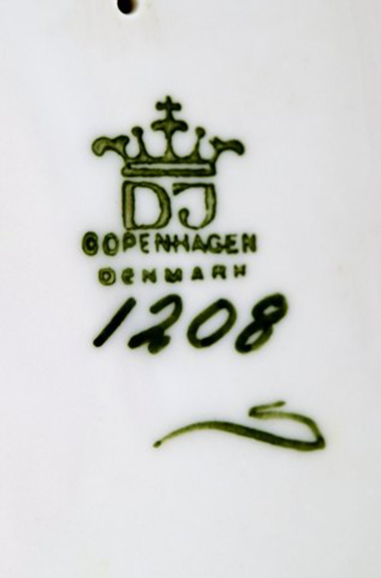 Rare Dahl Jensen, Denmark, dancer 1208 Oriental figure Sumatra dancer - 7