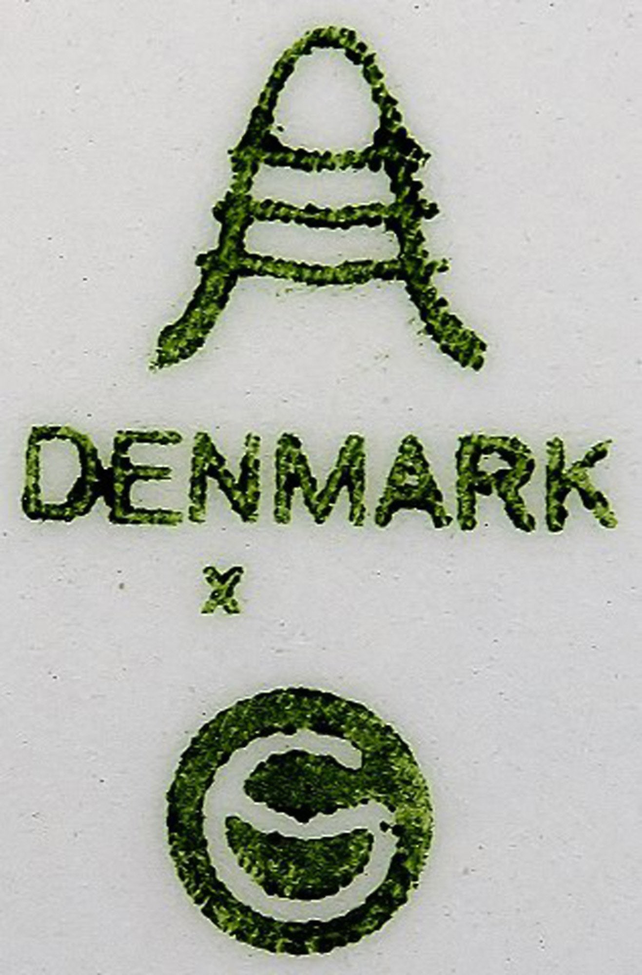 Deep plates for soup / pasta / porridge / yogurt. Aluminia/Royal Copenhagen blue line, earthenware. - 4