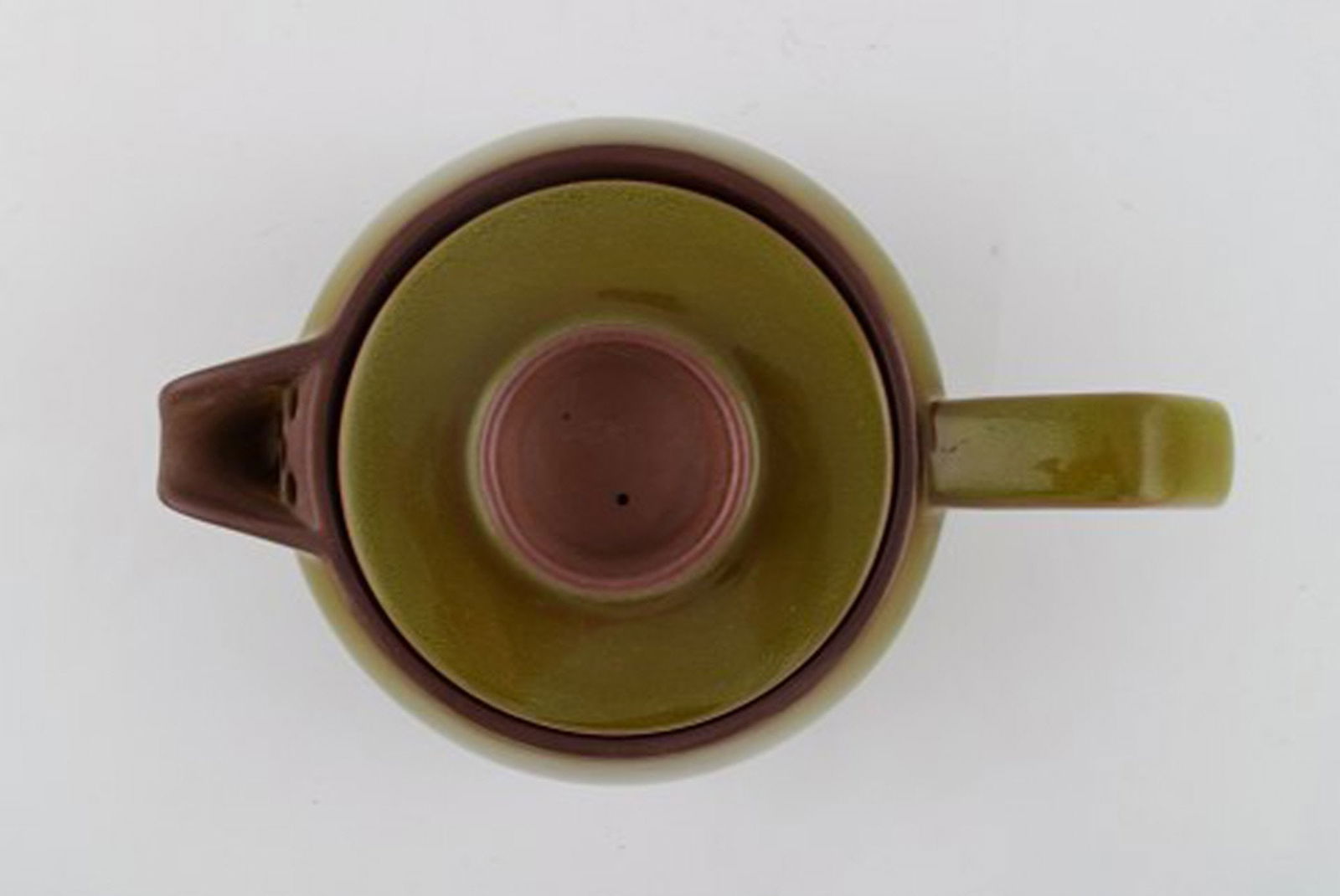 Timiana dinner service from Aluminia in faience. Consisting of 4 tea cups with saucers, sugar bowl - 7