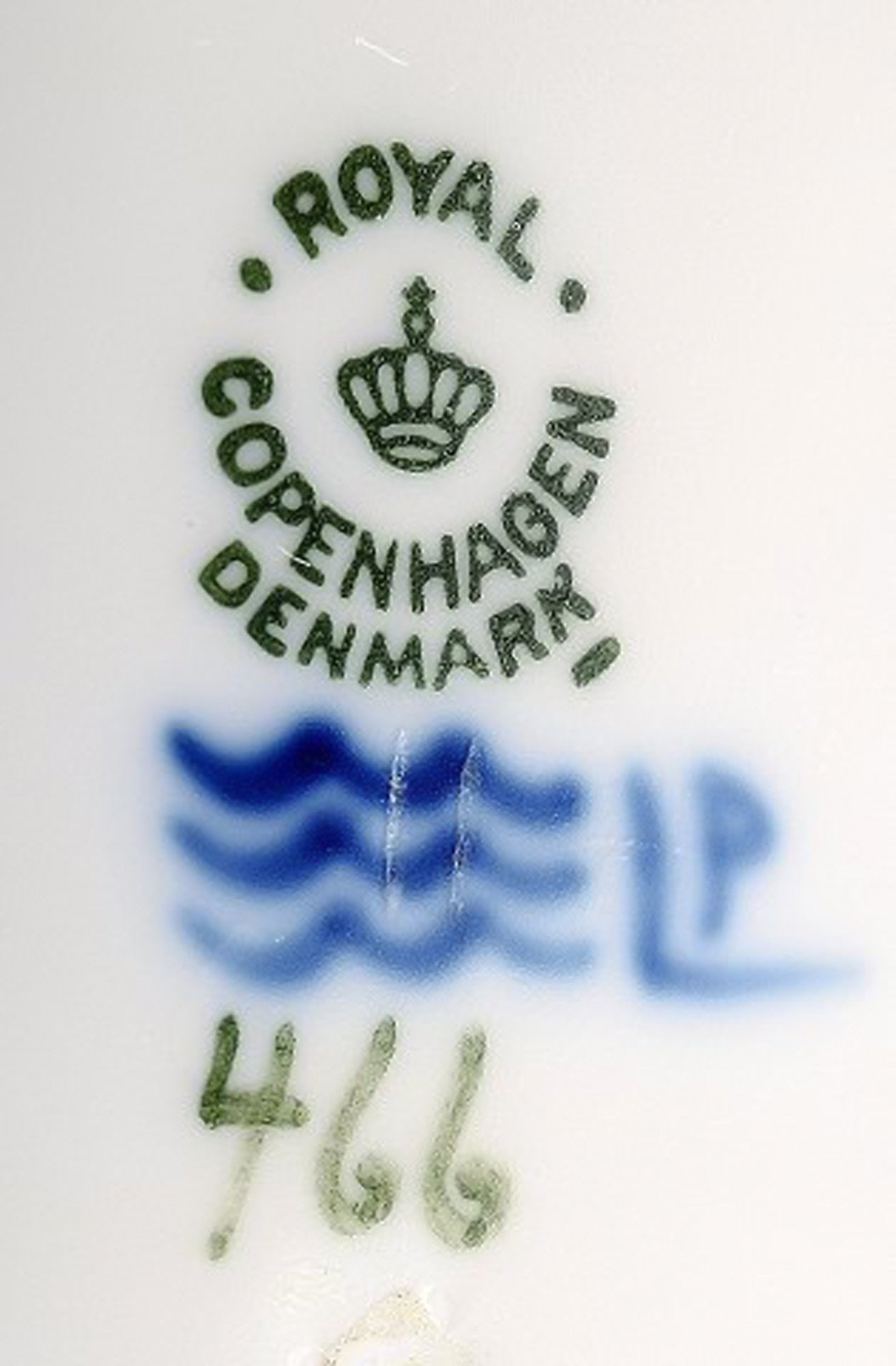 Royal Copenhagen goat, number 466. - 5