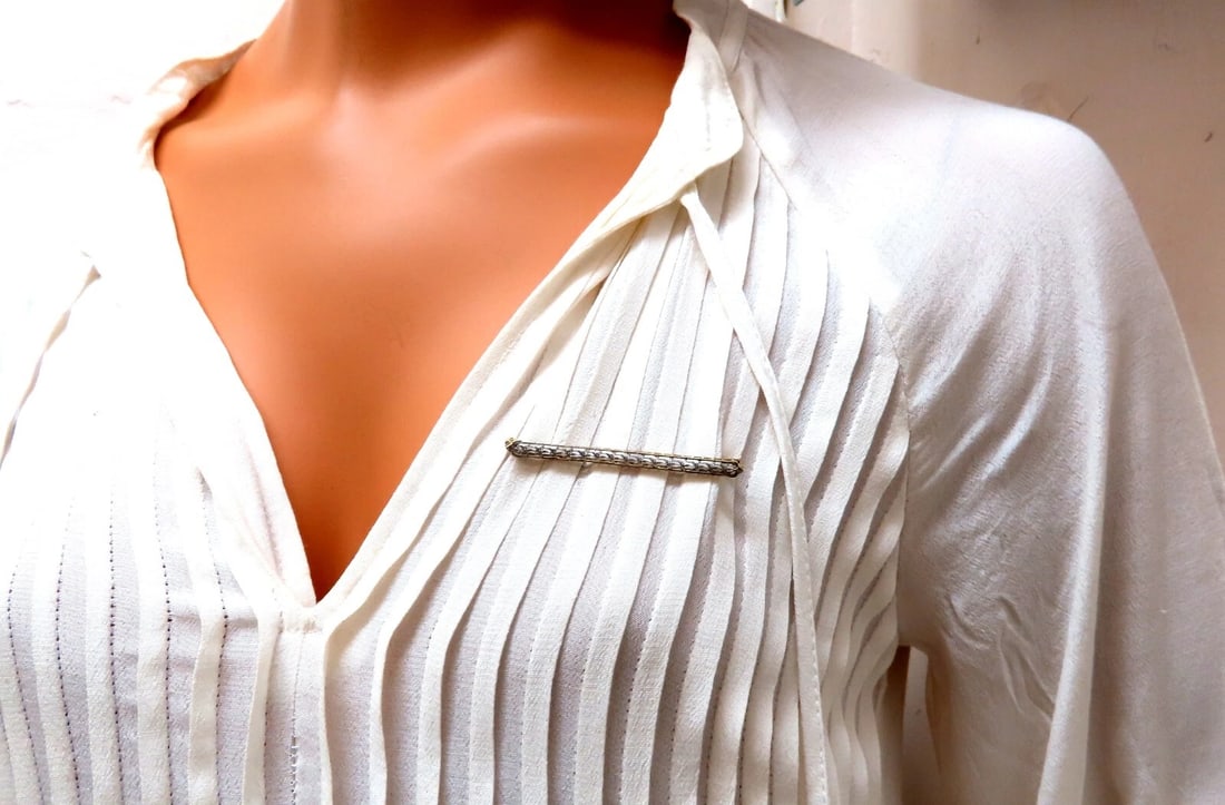 Vintage Edwardian Pin 14kt** - 5